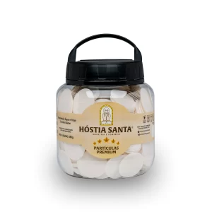 Hóstias Fiéis 3,6cm no Pote Anti-umidade com Vedação Extra 350g