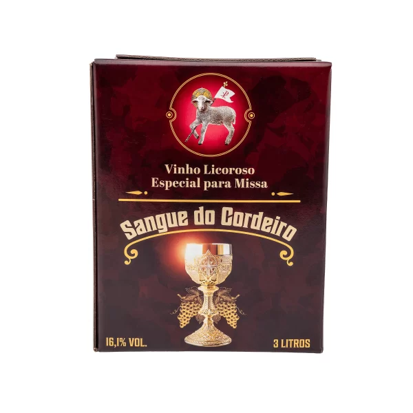 Vinho Canônico Licoroso Sangue do Cordeiro Bag 3 Litros
