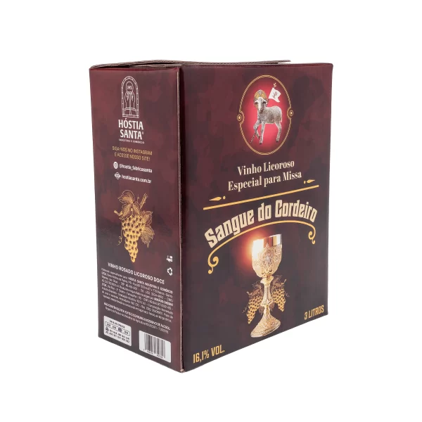 Vinho Canônico Licoroso Sangue do Cordeiro Bag 3 Litros - Image 4